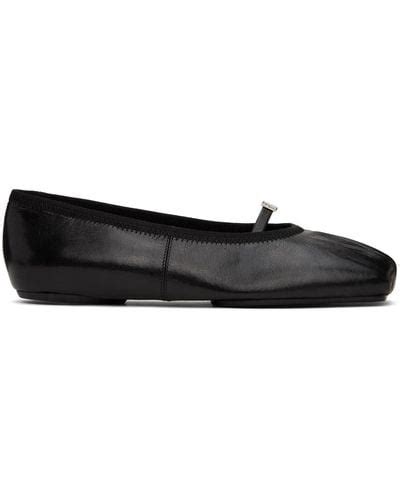 Givenchy: Black Millie Ballerina Flats 